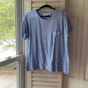 vineyard vines Striped Boxy Pocket Tee